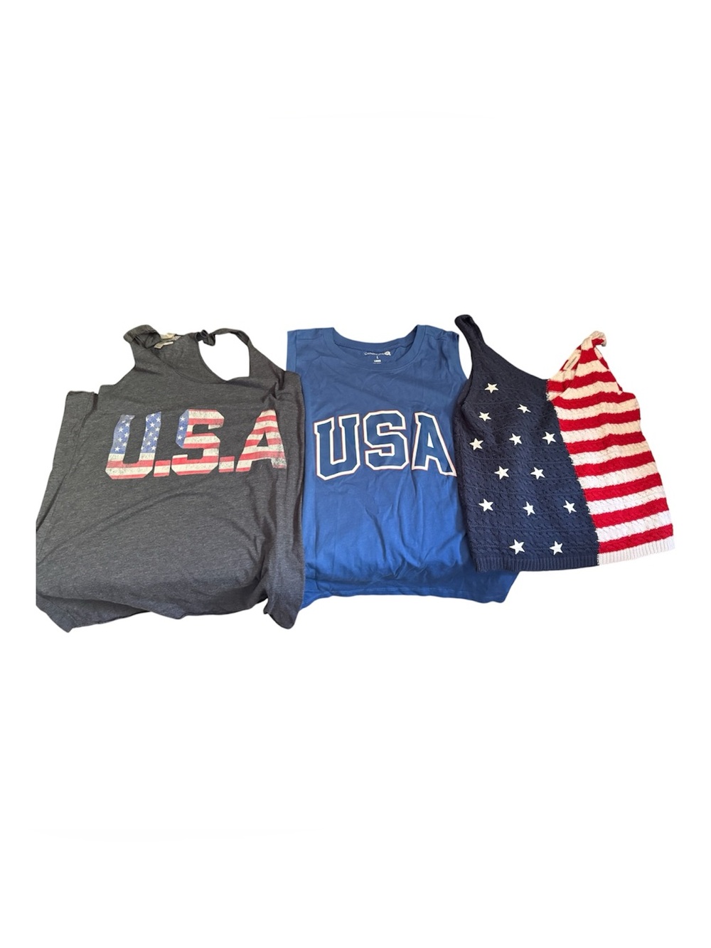 Bundle 5 Patriotic Tops -Various Sizes
